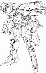 Nero Gundam Sentinel Suit Mobile Ewac Msa Series 007e Choose Board Coloring Reconnaissance Combat Non Featured Illustrations sketch template