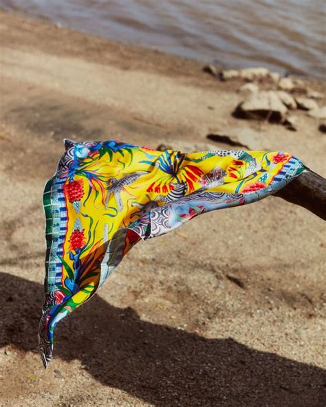 A Silk Hermès Scarf To Wear This Summer