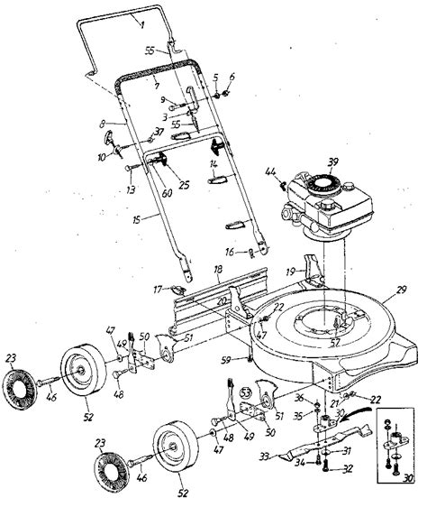Craftsman 30 Inch Riding Mower Parts Diagram
