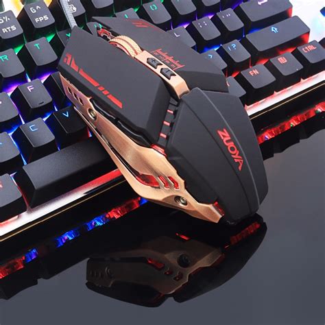 zuoya professional gamer gaming mouse  dpi adjustable wired