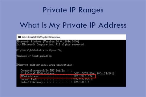 private ip ranges    privatelocal ip address minitool