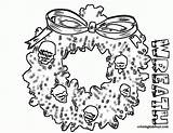 Coloring Christmas Pages Carol Wreath Popular Barbie Library Disney sketch template