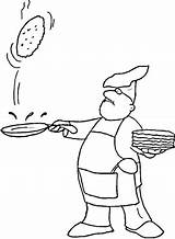 Pancake Coloring Pages Printable Pancakes Clipart sketch template