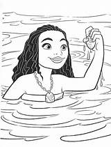 Moana Coloring Pages Wonder sketch template