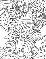 Whimsical Coloring Adult Pages Colorin Swear Printable sketch template