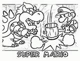 Mario Bowser Coloring Pages Party Super Maker Print Printable Color Paper Jr Cat Bros Shell Kids Turtle 3d Castle Getcolorings sketch template