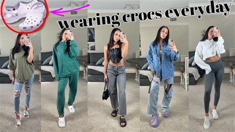 Wearing Crocs For A Week Styling 101 Youtube