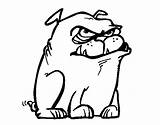 Grumpy Dog Coloring Coloringcrew Dogs Print sketch template
