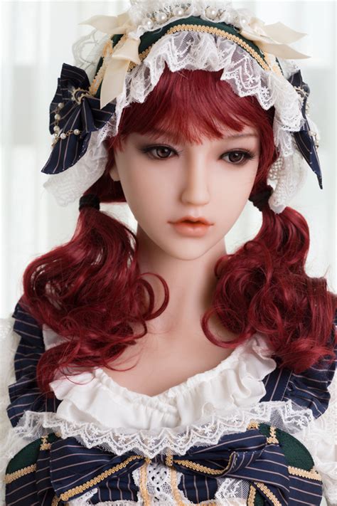 A 168cm Cute Redhead Maid Full Body Sex Doll Sanhui107