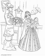 Pages Coloring Frozen Printable Kids Colouring Girls sketch template