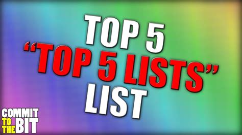 top  top  lists list youtube
