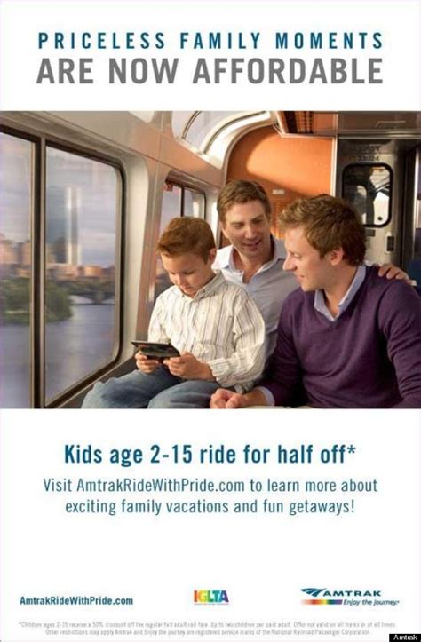 Amtrak Ride With Pride Campaign Releases Two Gay Friendly New Ads