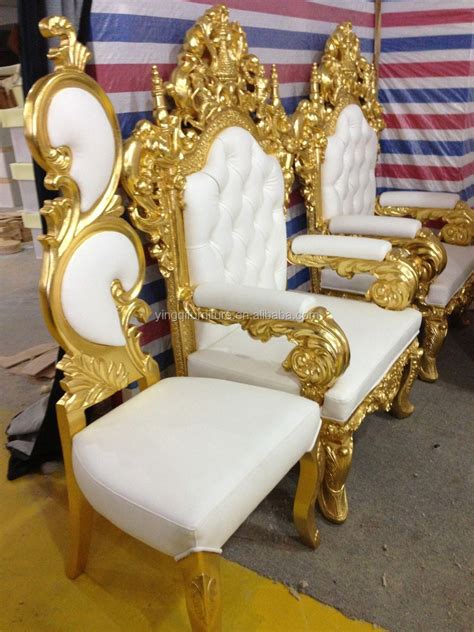 luxury high  wedding queen chair party chair  sale buy high