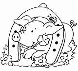 Cochon Cheval Schwein Fer Colorat Porc Maiale Porcelets Desene Purcelusi Ausmalbild Coloriages Malvorlage Cochons Nouvel Plansa Malvorlagan Voeux Gifgratis sketch template