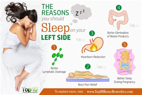 The Reasons You Should Sleep On Your Left Side Top 10 Home Remedies