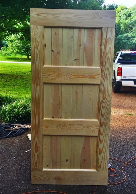 how to build a barn door the handmade home building a barn door