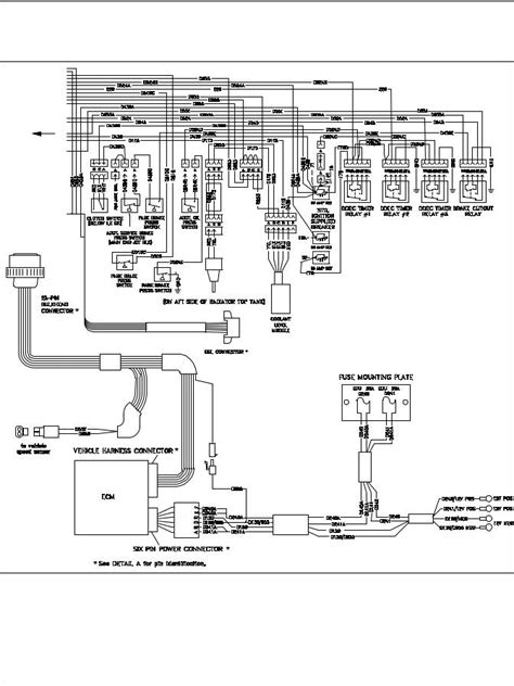 ddec ii detroit  ecm wiring diagram wiring digital  schematic