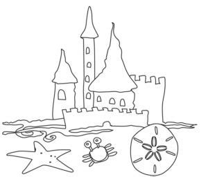 beach coloring pages adults printable  coloring pages