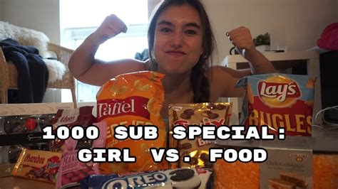 10 000 Calories Challenge Girl Vs Food Youtube