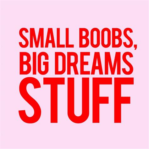 small boobs big dreams funny ts banter cards rude ts