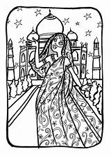 Princesse Mercredi Indienne Marion Castillon Pyjamasque Encequiconcerne Greatestcoloringbook sketch template