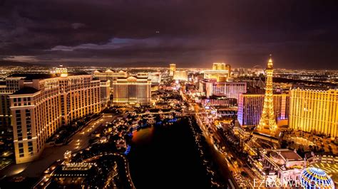 Cosmopolitan Las Vegas Sunset Time Lapse From Hotel Room