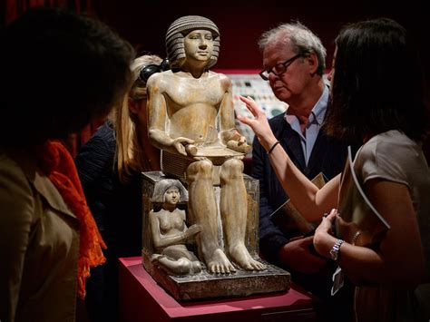 Ancient Egyptian Statue S £15 8m Auction Is Catastrophic