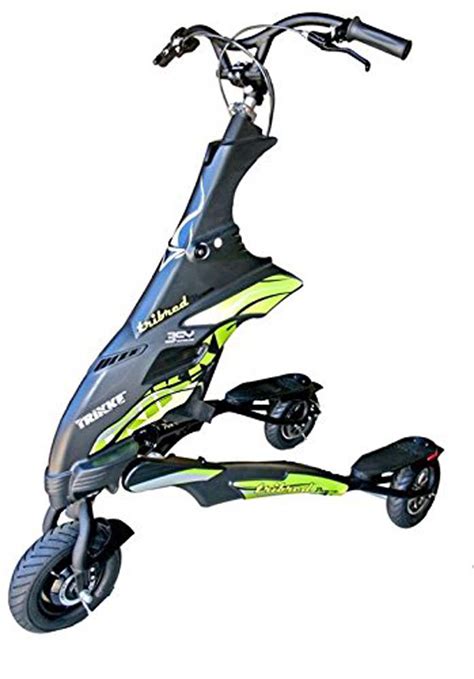 trikke pon  electric scooter  deluxe  battery ebay