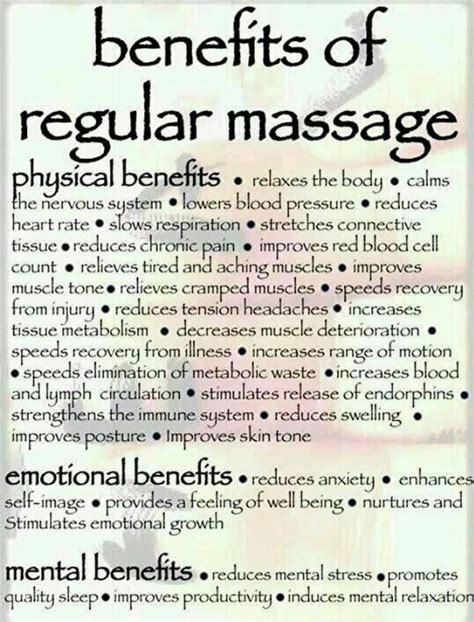 35 Best Images About Benefits Of Massage On Pinterest Benefits Of