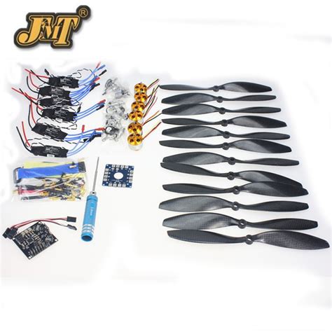 jmt  axis foldable rack rc quadcopter kit  kk  circuit board kv brushless motor
