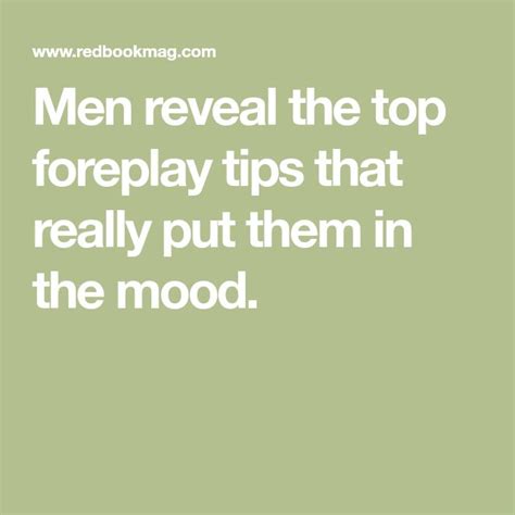 37 foreplay tips that drive men insane foreplay mood tips