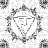 Chakra Mandala Manipura Chakras Downloaden Uitprinten 출처 sketch template