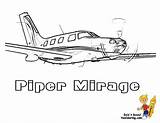Coloring Pages Piper Airplane Smooth sketch template