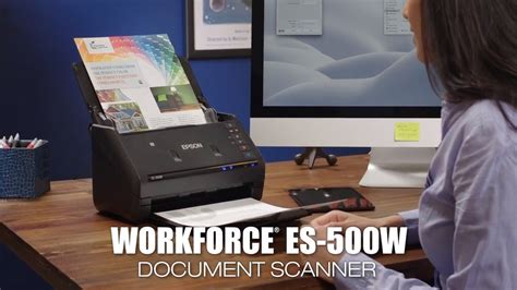 Epson Workforce Es 500w Take The Tour Of The Wireless Duplex Document