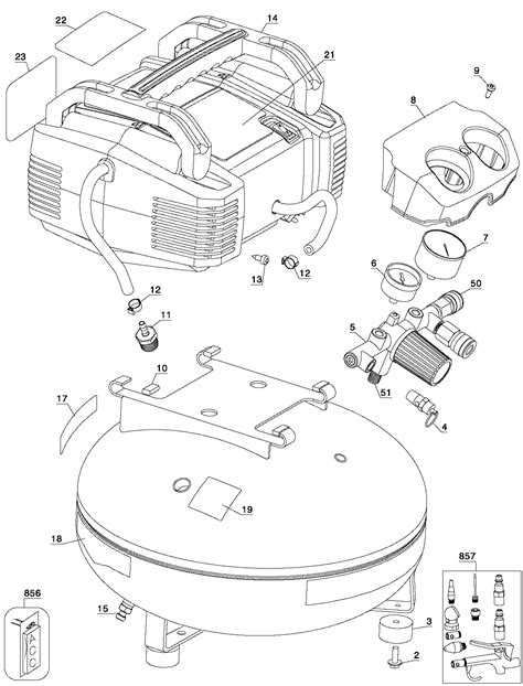 bostitch air compressor parts diagram reviewmotorsco