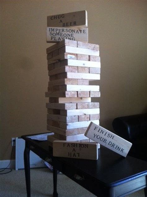 22 Best Jenga For Adults Images On Pinterest Adult Party Games Jenga