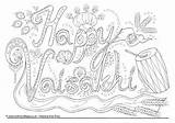 Colouring Vaisakhi Happy Holidays Activity sketch template