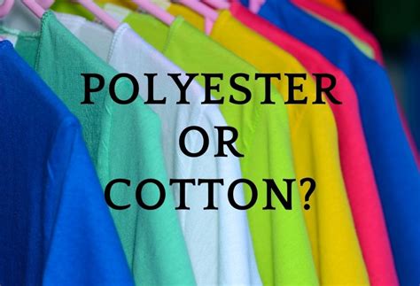 difference  cotton  polyester