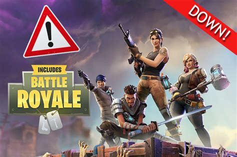 Fortnite Battle Royale Server Down Queue Issues And Squads Not Working