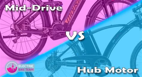 Hub Motors And Mid Drive Motors On Electric Bicycles Whats That All