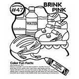 Morse Crayola Brink Pink sketch template