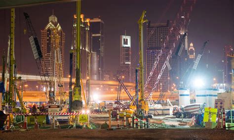 dubai tackles  construction site issues   quarter   middle east construction news