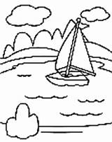 Coloring Flag Deserted Island Pages States United Crayola Lake Au sketch template