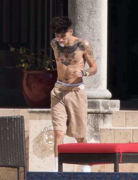 zayn malik puffs on suspicious looking cigarette during songwriting