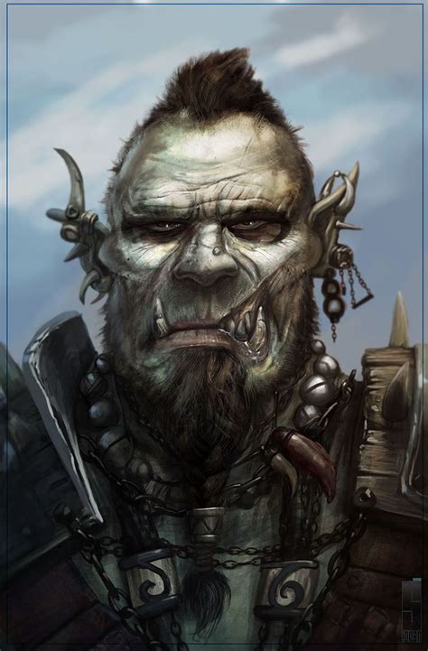 images   orc character pics  pinterest armors
