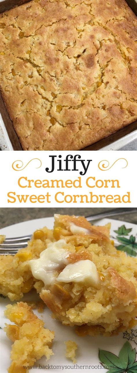 Jiffy Cornbread With Creamed Corn Back To My Southern