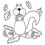 Coloring Pages Acorn Autumn Related Posts sketch template