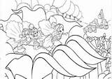 Thumbelina Barbie Coloring Pages Coloring4free Film Tv Printable Category sketch template
