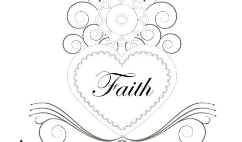 faith coloring pages  getcoloringscom  printable colorings