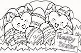 Easter Coloring Pages Happy Eggs Drawing Egg Religious Print Printable Princess Color Crafts Templates Getdrawings Getcolorings sketch template
